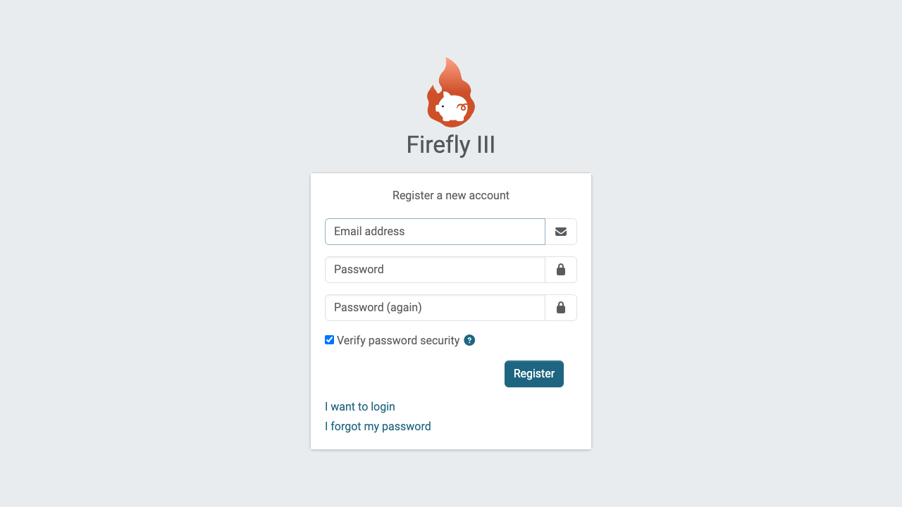 firefly-iii screenshot