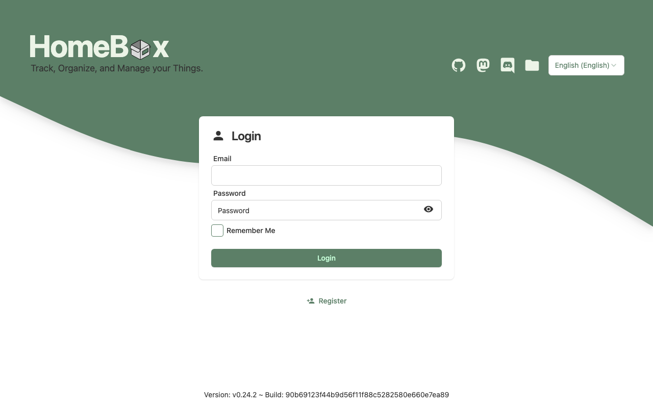 homebox screenshot